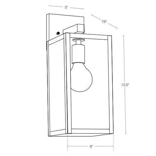 Spj Lighting SPJ-CC112 Solid Brass Wall Mount