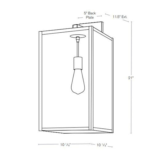 SPJ Lighting SPJ-CC113 Solid Brass Wall Mount