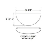 SPJ Lighting SPJ-FM101 Half Moon