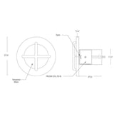 SPJ Lighting SPJ-GDG-3-M 2W LED Recessed Mini Accent Light