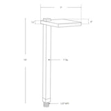 SPJ Lighting SPJ-LDPL 2W LED Contemporary Pathlight 12V - Seginus Lighting