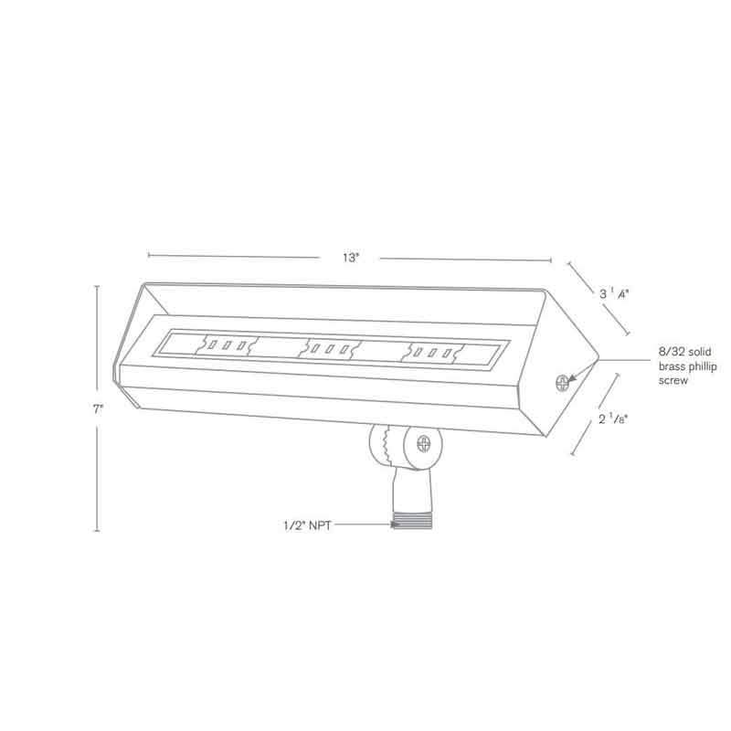 SPJ Lighting SPJ-LSL-12 6W LED Wash Light with Shroud - Seginus Lighting