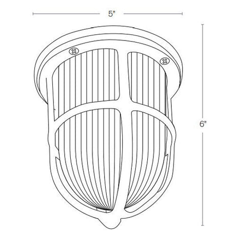 SPJ Lighting SPJ-NS-CM5 Nautical Celing Mount 10W LED 120V