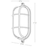 SPJ Lighting SPJ-NS-WF-7H Nautical Flush Mount 8W LED RGBW