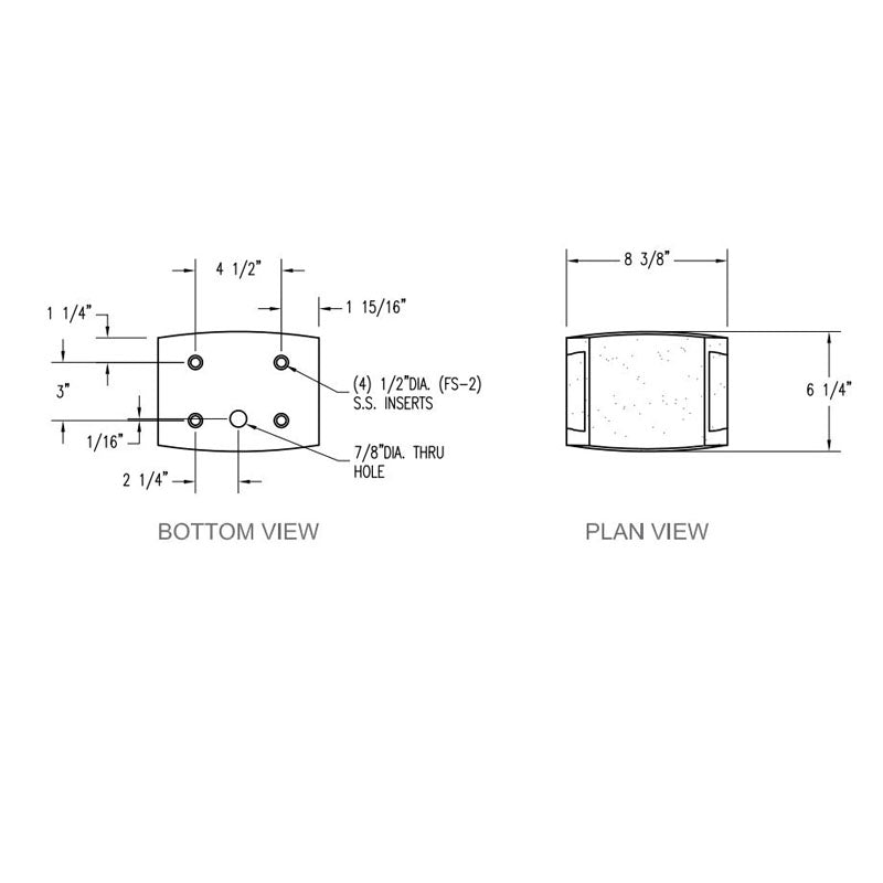 SPJ Lighting SPJ-PCL-A42-BG 20W Bollards