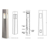 SPJ Lighting SPJ-PCL-A42-SM 20W Bollards