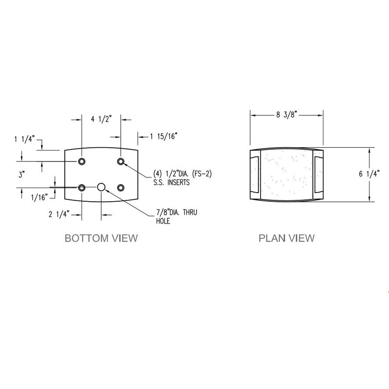 SPJ Lighting SPJ-PCL-A42-SM 20W Bollards