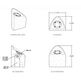 SPJ Lighting SPJ-PCL-UL-A 2W Outdoor In-Ground Lights