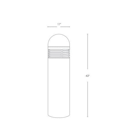 SPJ Lighting SPJ-R12 Concrete Bollard