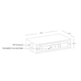 SPJ Lighting SPJ-RBS-LG Cast Brass Cover Only for Recessed Steplight SPJ17-FB-LG-BOX - Seginus Lighting