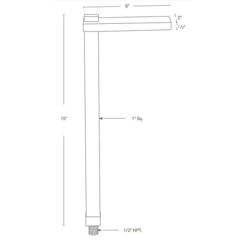 SPJ Lighting SPJ-RSPL-6 2W LED Contemporary Pathlight 12V - Seginus Lighting
