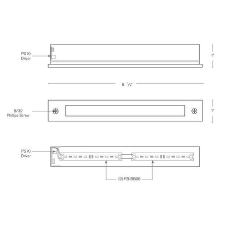 SPJ Lighting SPJ-SM9 2W LED Surface Mount 12V - Seginus Lighting