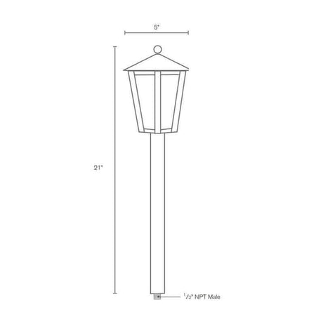 SPJ Lighting SPJ04-05 LED Garden Lantern