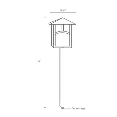 SPJ Lighting SPJ05-01 LED Garden Lantern