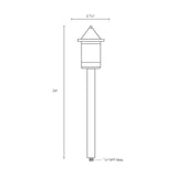 SPJ Lighting SPJ05-03 Garden Lantern - Seginus Lighting