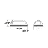 SPJ Lighting SPJ114 L900C 4000K Oval Euro