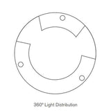 SPJ Lighting SPJ13-300 8W LED Surface Liter 12V