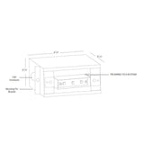 SPJ Lighting SPJ17-01 Window Cover for Recessed Steplight SPJ17-FB-SM-BOX