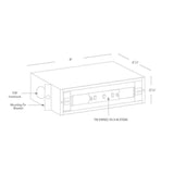 SPJ Lighting SPJ17-03-120 2W Window Cover for Recessed Steplight SPJ17-FB-LG-BOX 120V