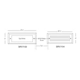 SPJ Lighting SPJ17-FB-LG-BOX 2W LED Recessed Large Box