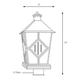 SPJ Lighting SPJ27-01A Post Lantern