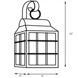 SPJ Lighting SPJ32-06 Flush Mount Lantern