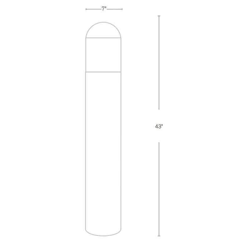 SPJ Lighting SPJ51-03 10W LED Bollard Light