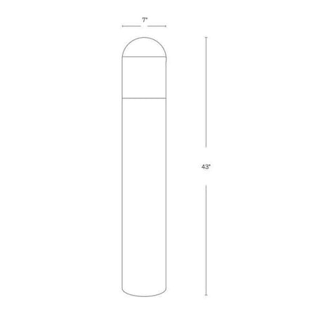 SPJ Lighting SPJ51-08-12 LED Bollard Light 12V