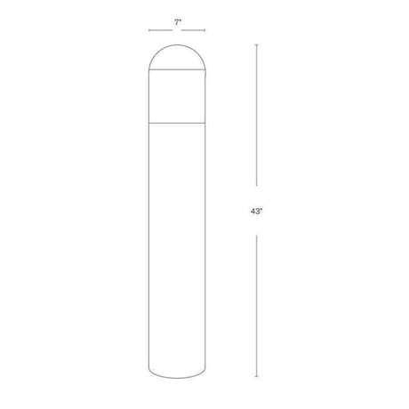 SPJ Lighting SPJ51-09-120 LED Bollard Light 120V