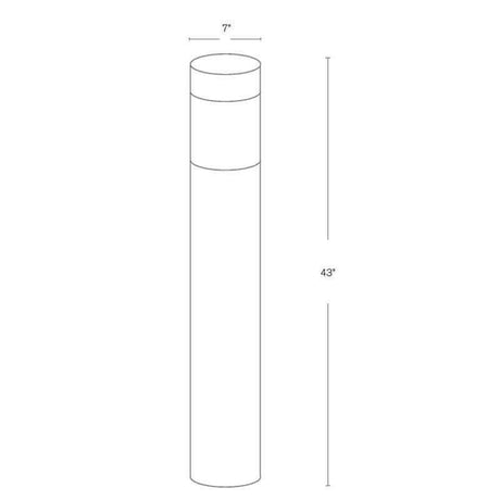 SPJ Lighting SPJ51-10-120 LED Bollard Light 120V