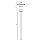 SPJ Lighting SPJ532 Post Lantern