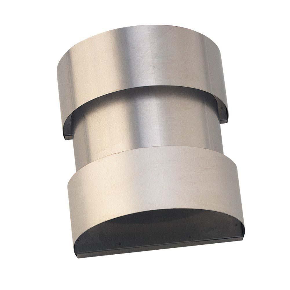 SPJ Lighting SPJ600-A-WET Flush Mount Lantern - Brass/Stainles - Seginus Lighting