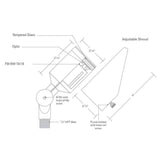 SPJ Lighting TITAN 8W LED Directional Light 12V