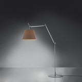 Tolomeo Outdoor Floor LED 23W 30K Dim Aluminium W/21 Inch Diffuser Additional Image 1